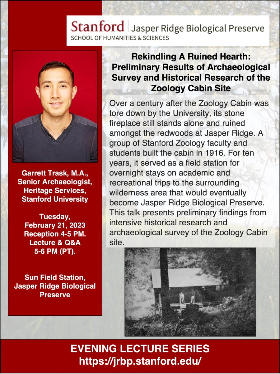 Rekindling a ruined hearth: Preliminary results of archeological survey and historial research of the Zoology cabin site