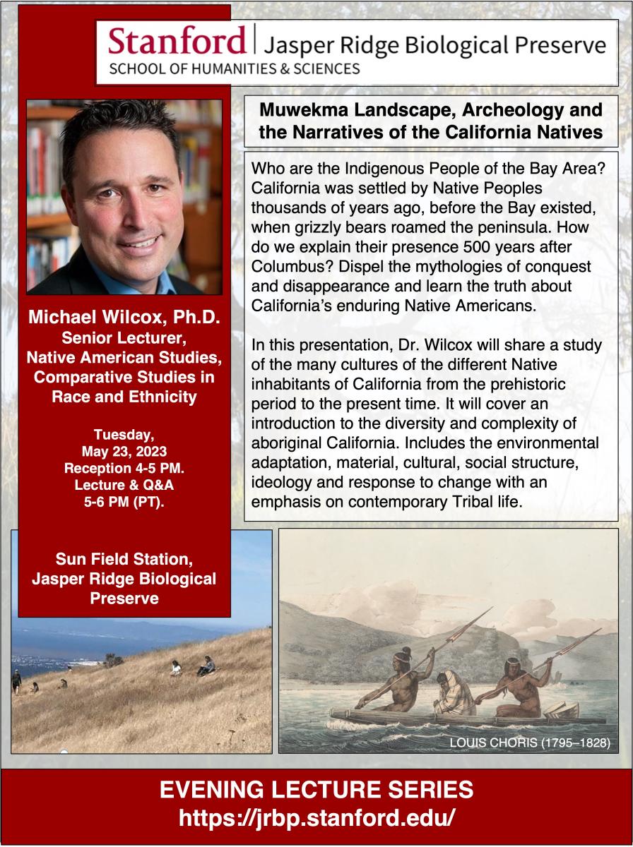 Michael Wilcox, Muwekma Landscape, Archeology and the Narratives of the California Natives