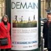 JRBP Directors Liz Hadly and Tony Barnosky at Paris screening of Demain